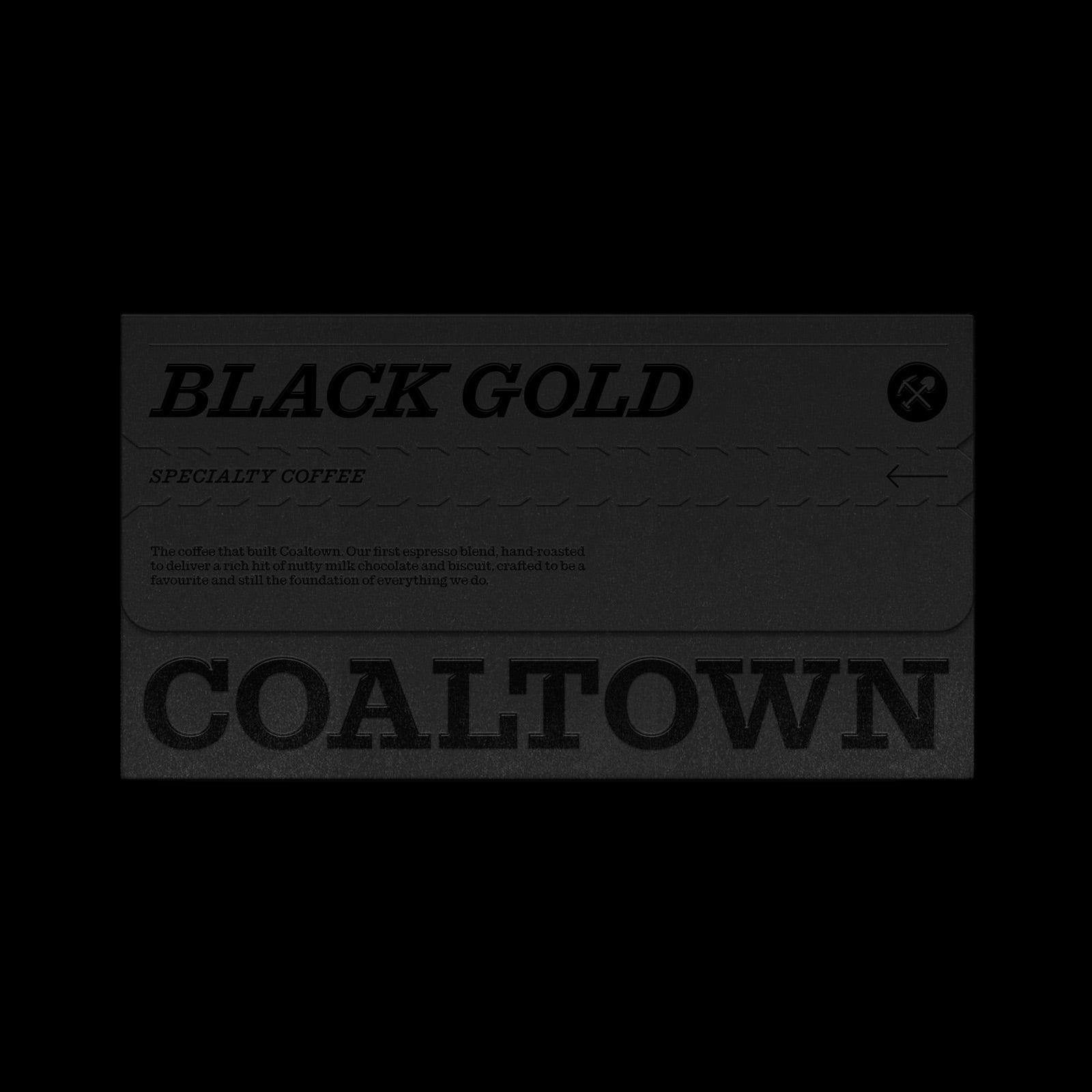 Black Gold No.3 House Coffee 200g Box Specialty Coffee Nutty Milk Chocolate Biscuit Brazil Honduras Beans