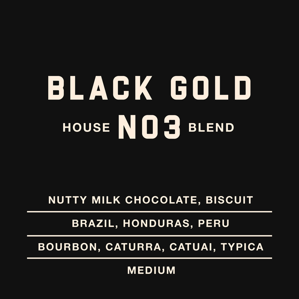 Black Gold No3 House Origin Coaltown Coffee