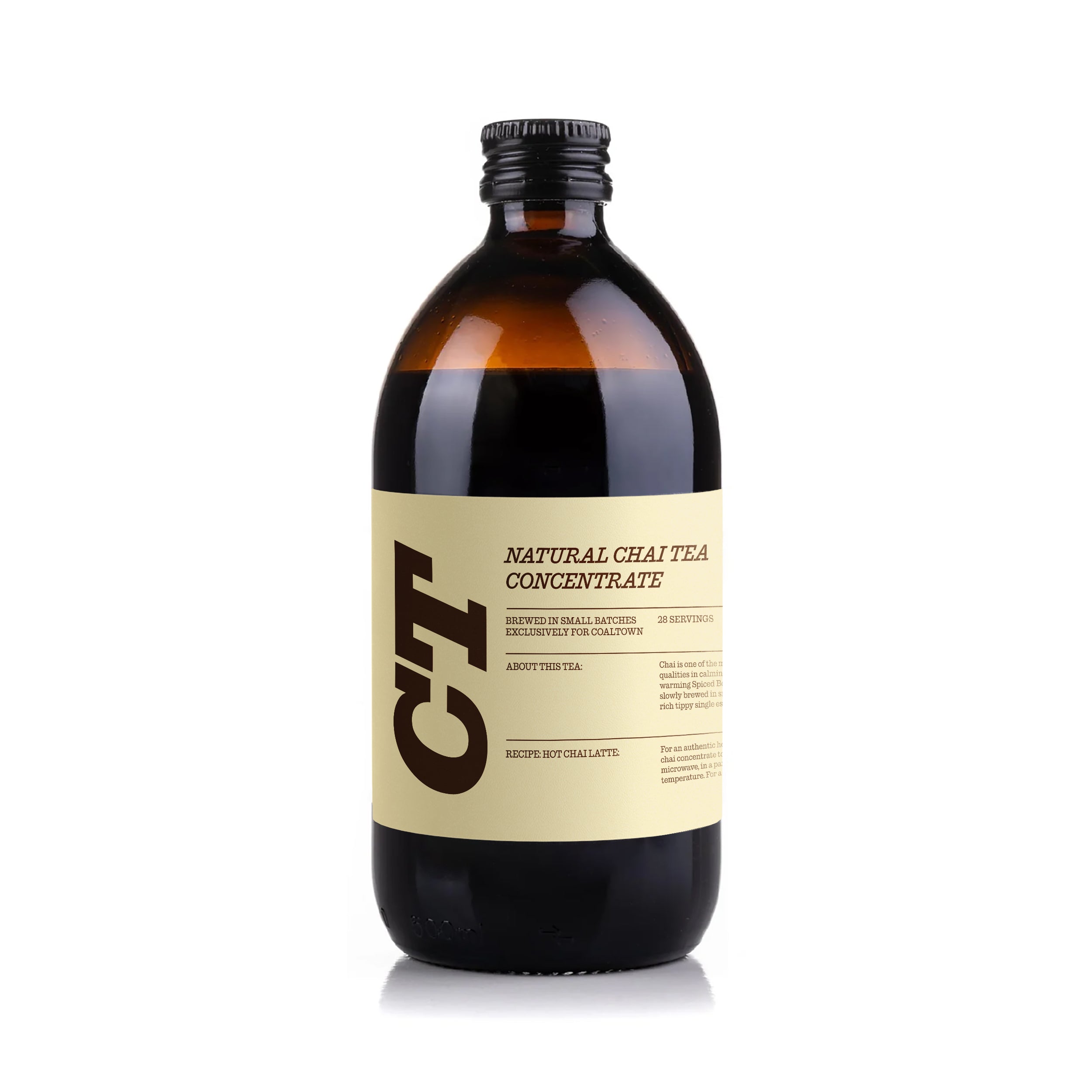 Coaltown CT Natural Chai Tea Concentrate 500ml