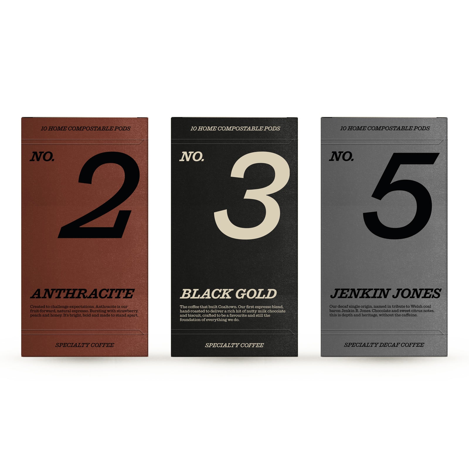 Coaltown Nespresso Capsule Trio Gift Set Coffee Pods