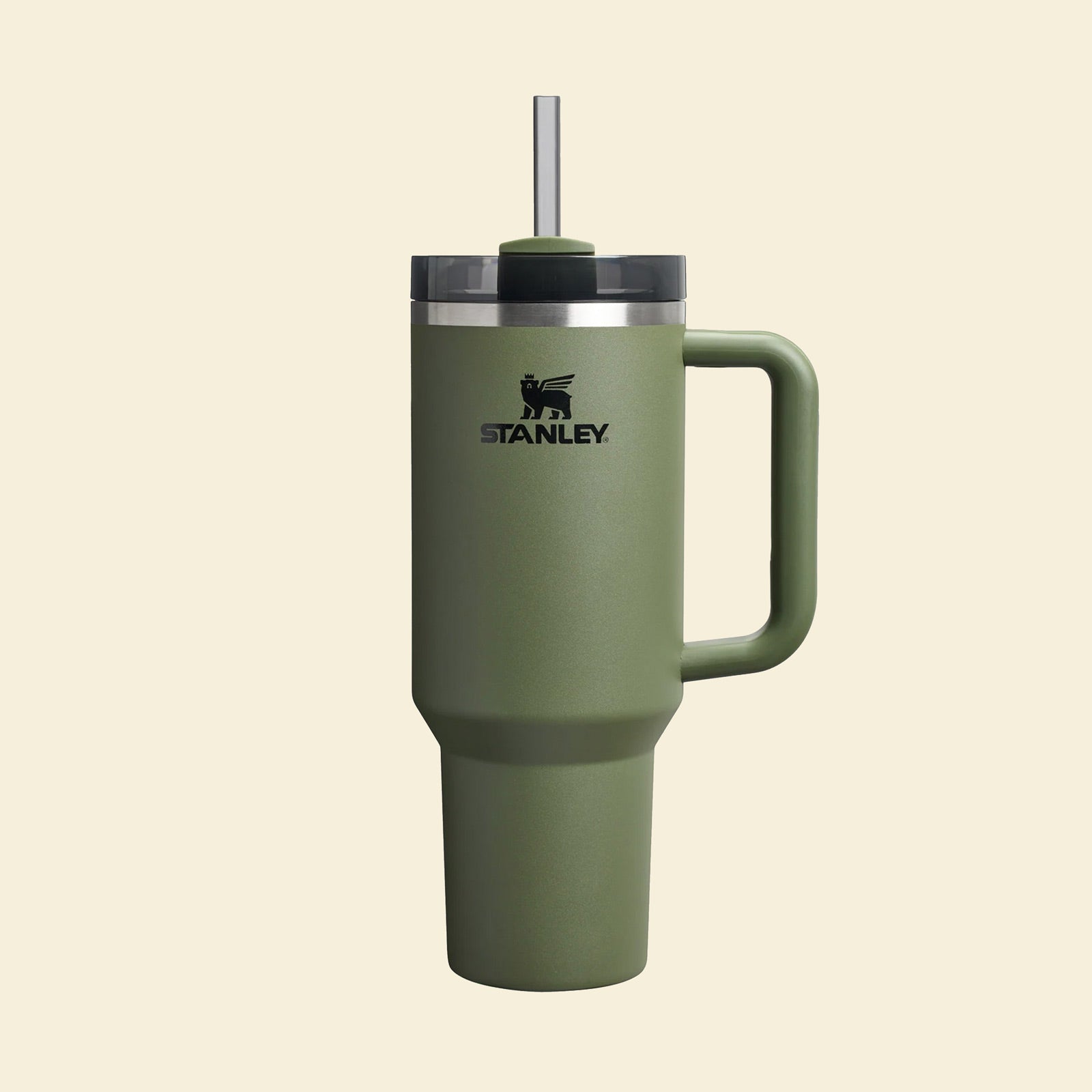 Stanley X Coaltown 1.2L Quencher Tumbler Front Green Dried Pine