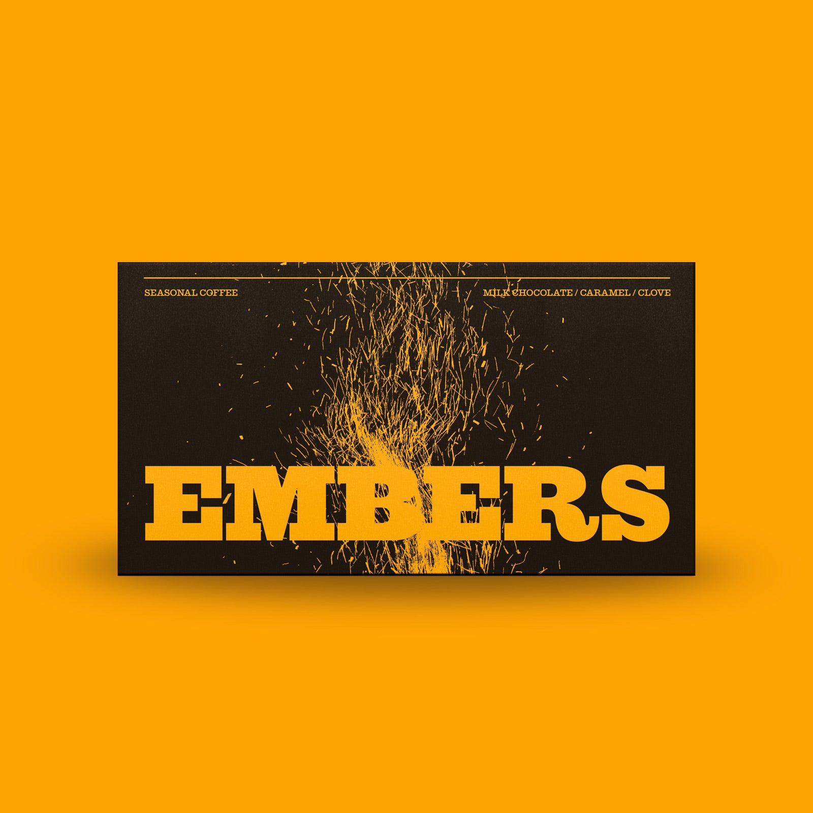 Embers Seasonal Coffee 200g Box Autumn Indian Coffee Milk Chocolate Caramel Clove Omni Roast