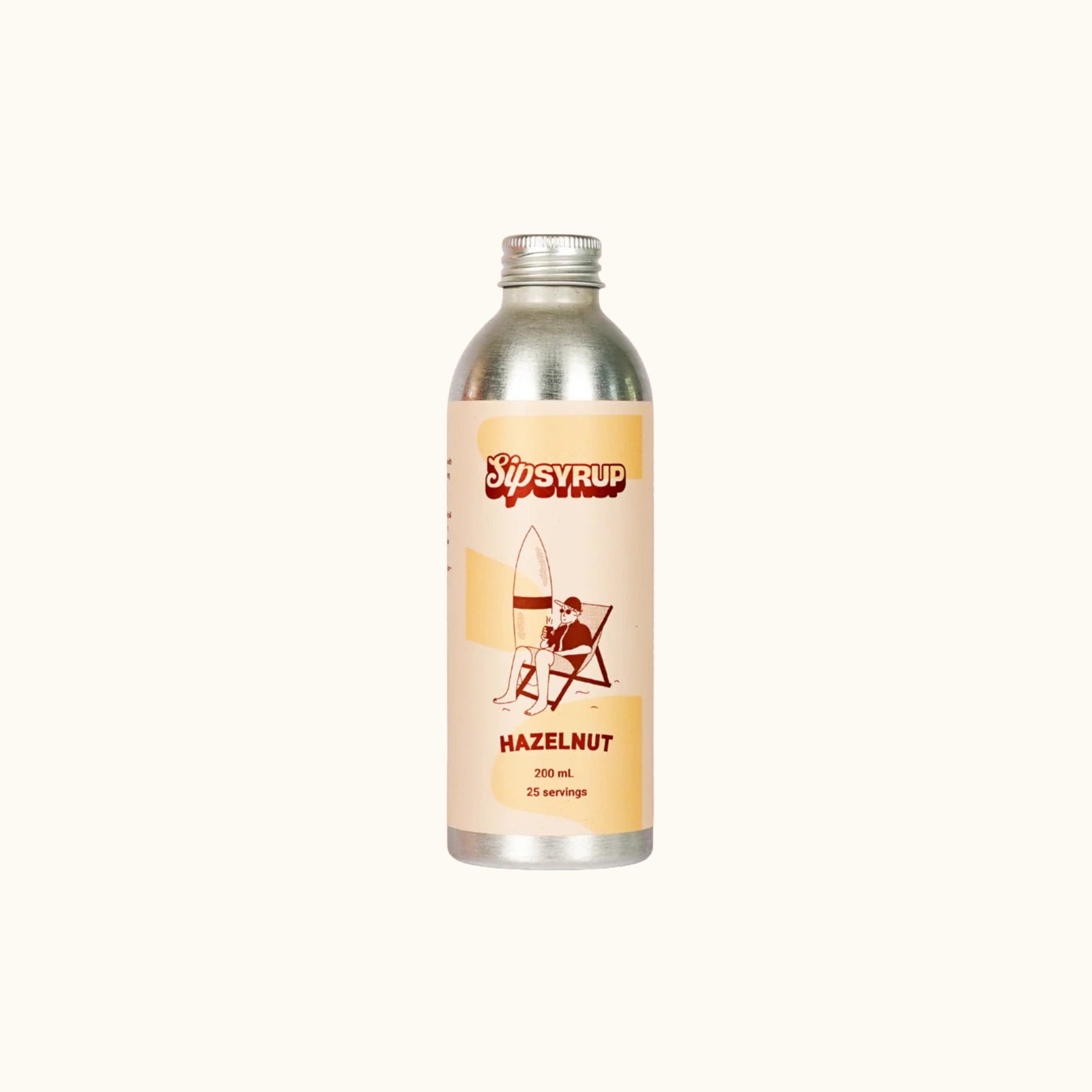 Hazelnut Syrup Natural 200ml Sip Syrup Welsh Syrup