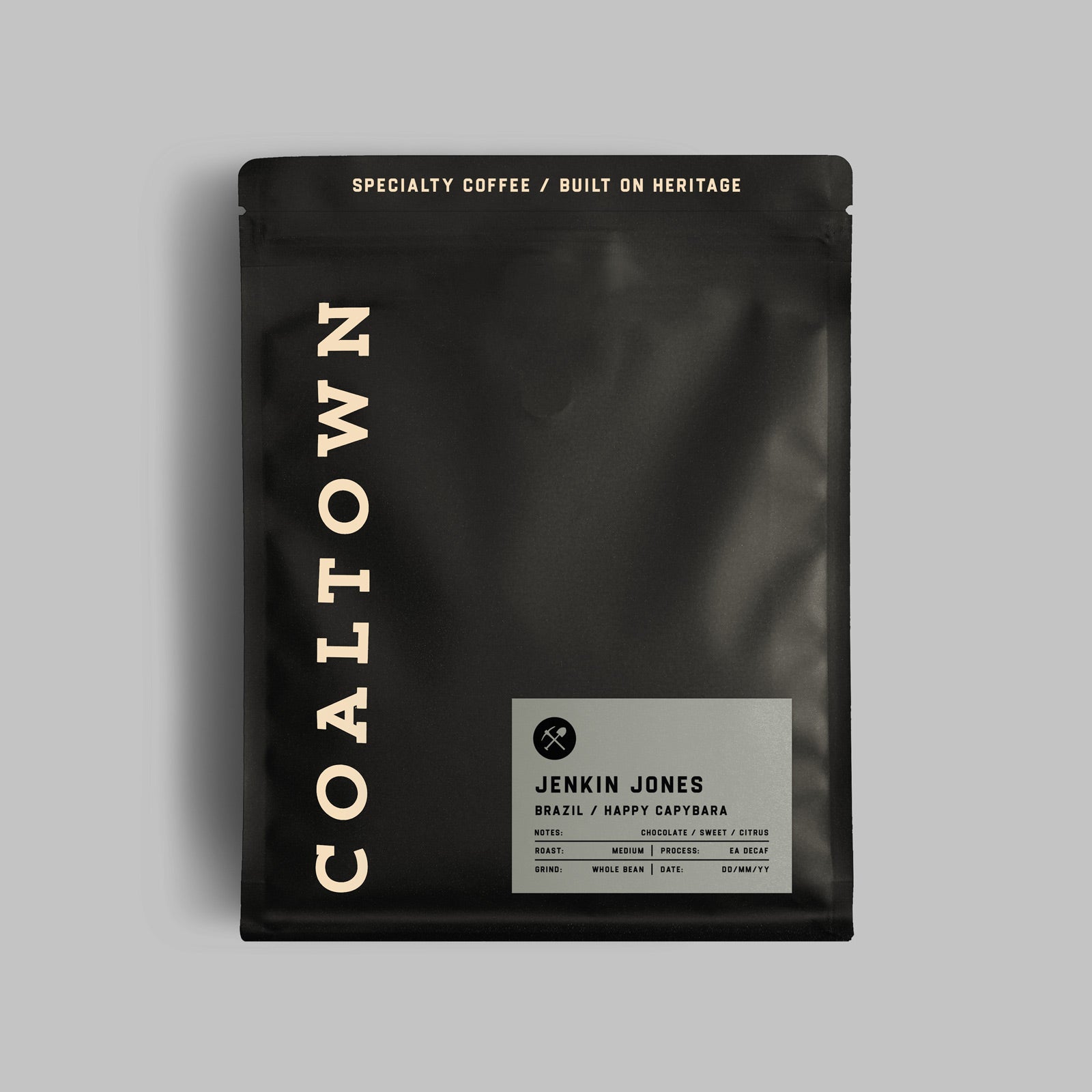 Jenkin Jones House Decaf Coffee 200g Bag