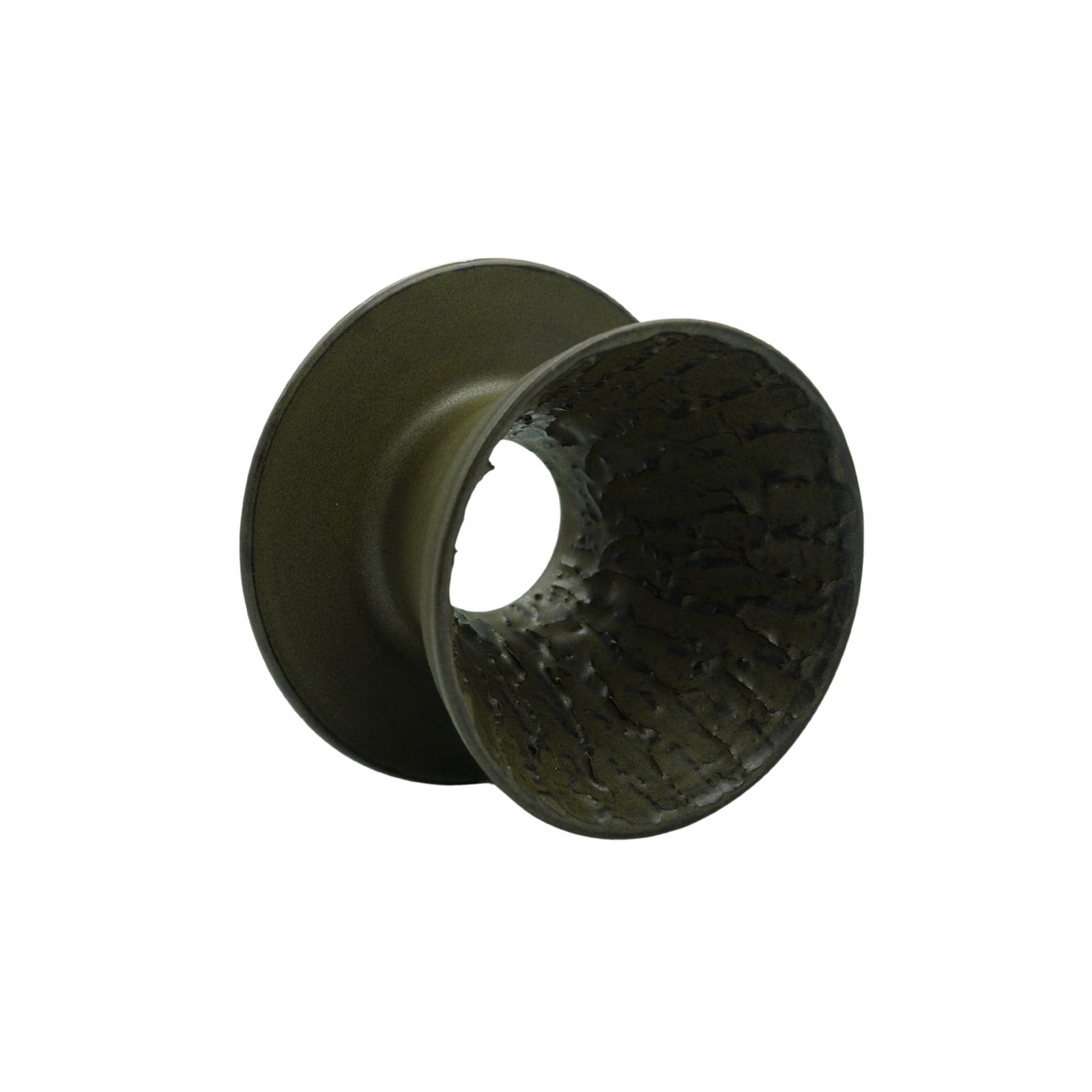 Parc Pottery Coaltown V60 Ceramics Pottery Pour Over Soft Black Glaze Coffee 4