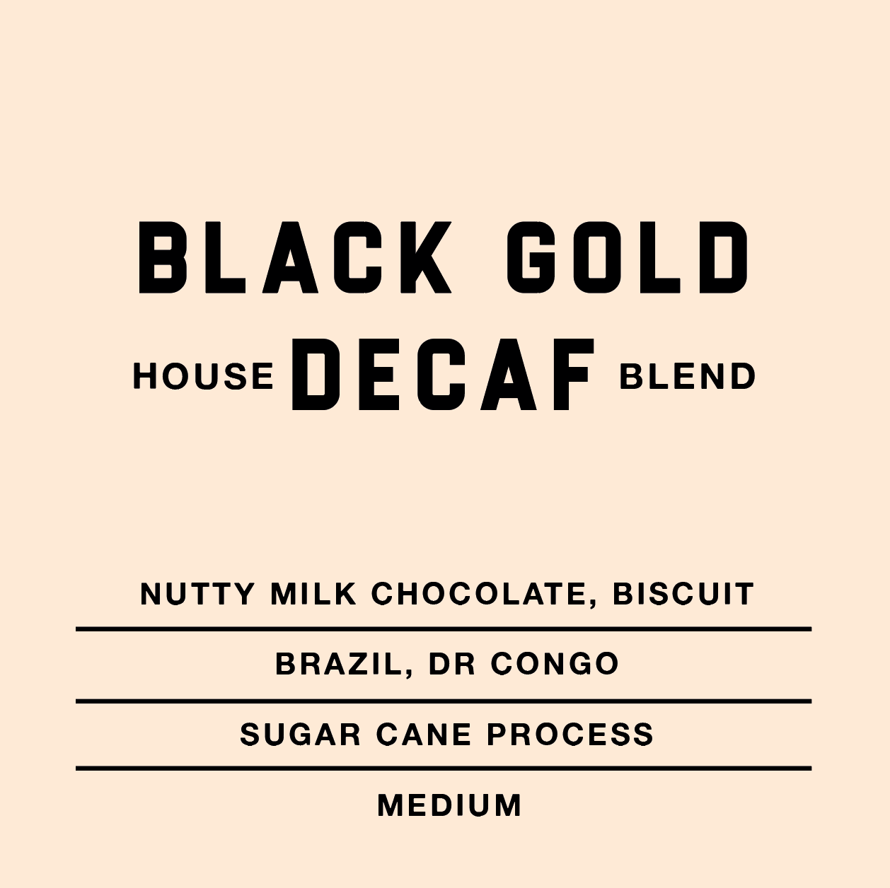 Black Gold Decaf