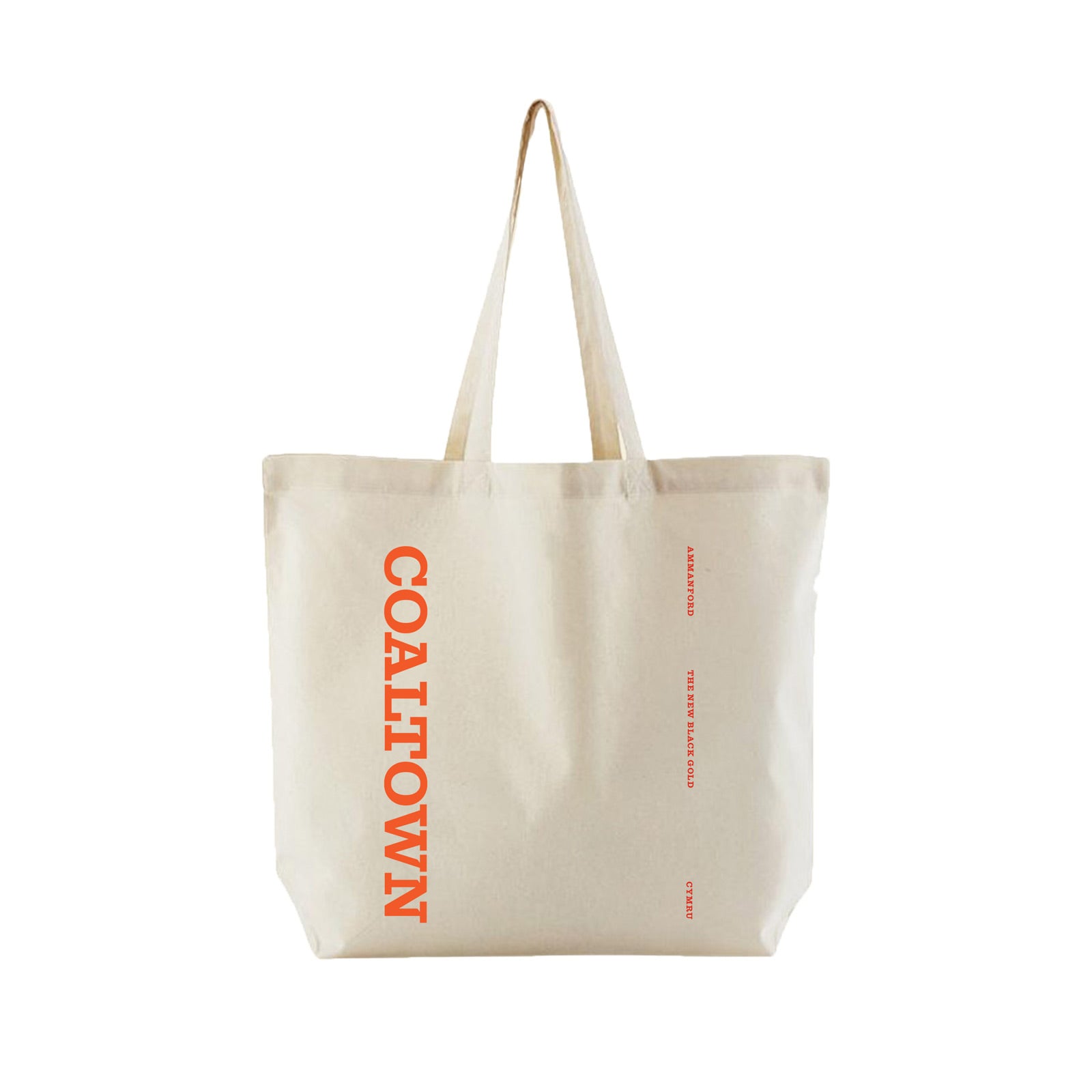 The New Black Gold Tote Bag Purpose Orange Recycled Bag