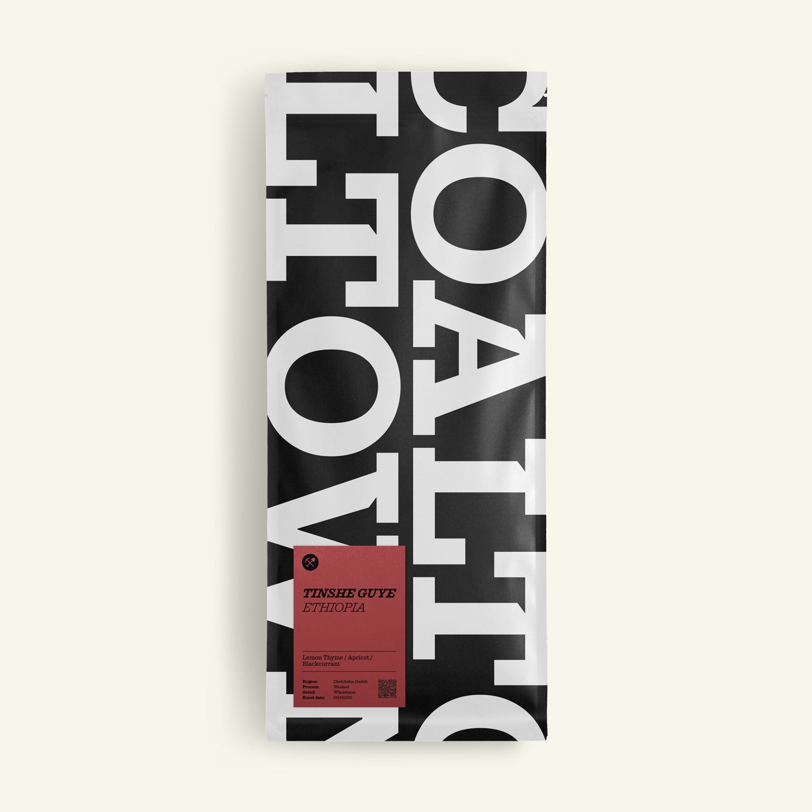 Tinshe Guye Ethiopia Specialty Single Origin Coffee 1 Kilo Bag Lemon Thyme Apricot Blackcurrant