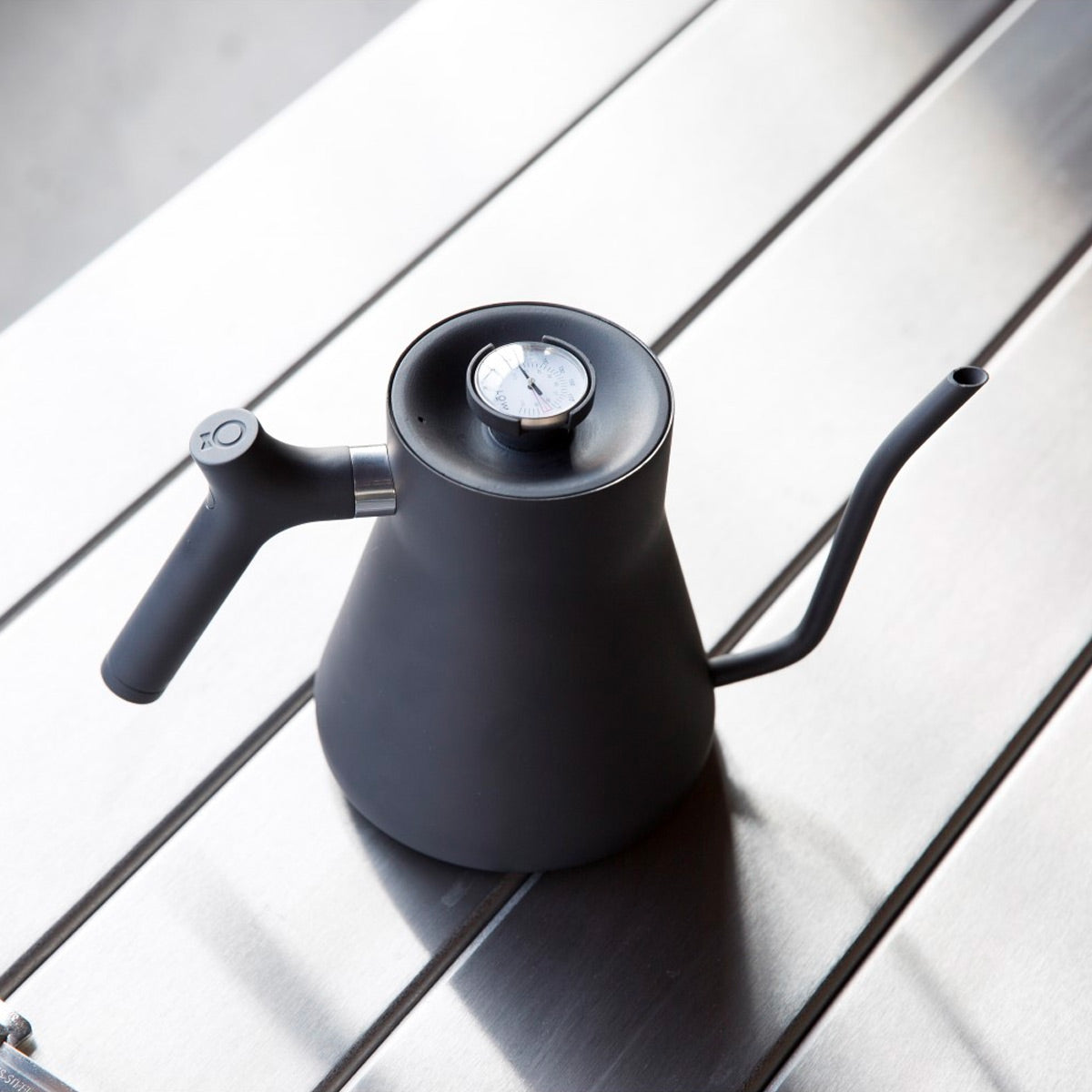 Fellow Stagg Pour Over Kettle Matte Black Lifestyle