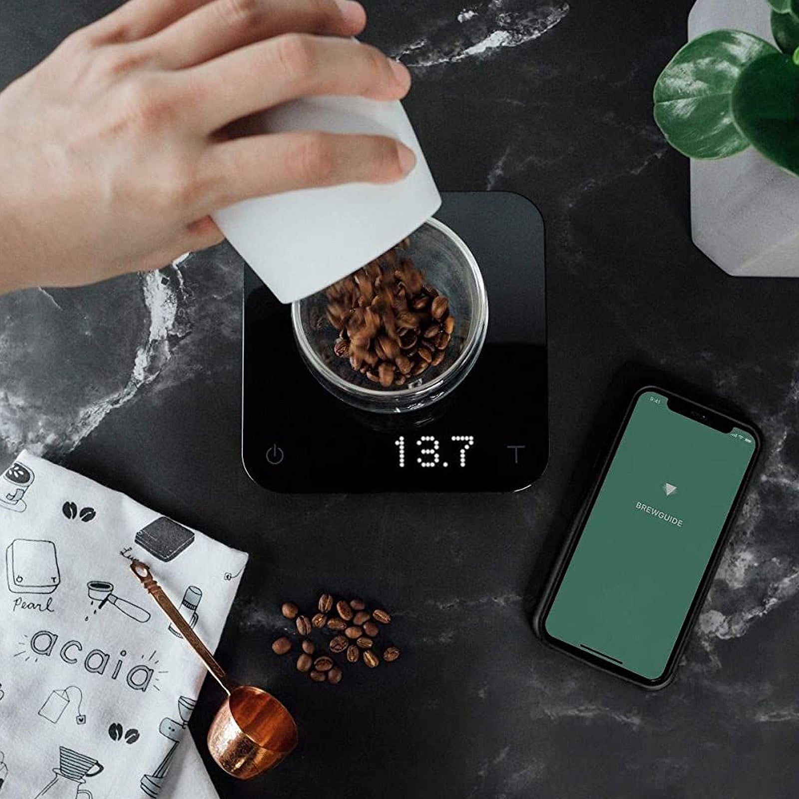 Acaia Pearl S Coffee Scales Black