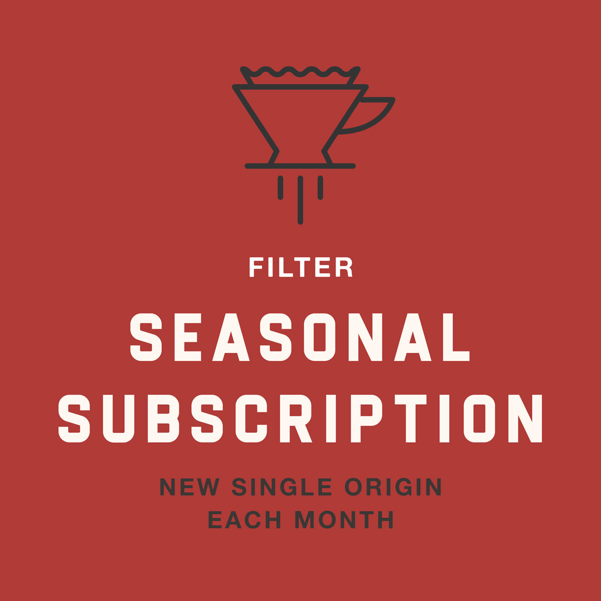 seasonal filter coffee subscription