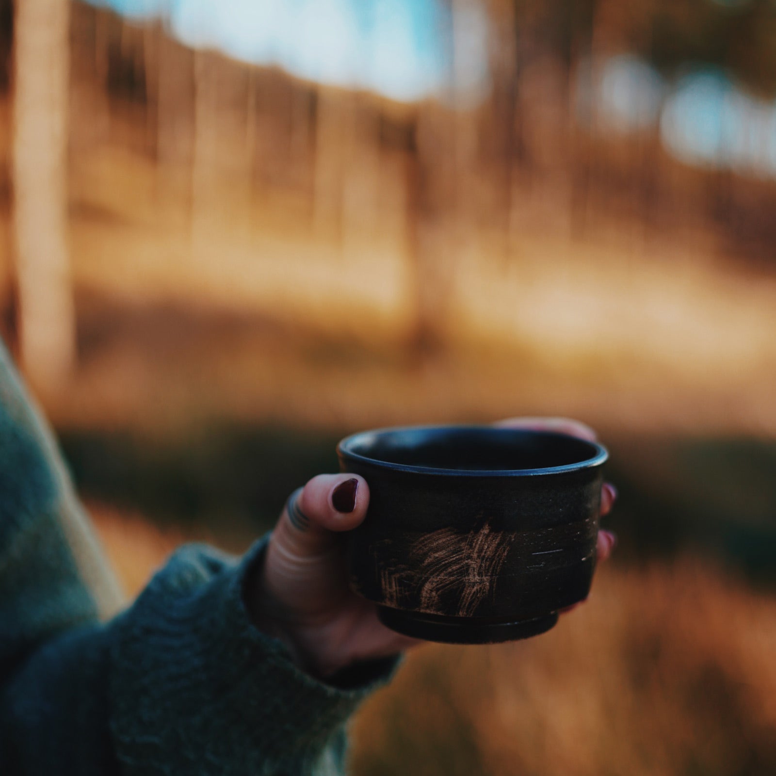 Coaltown Ceramic Cups 300ml Mug Handmade Coffee Tea Pembrey Pottery