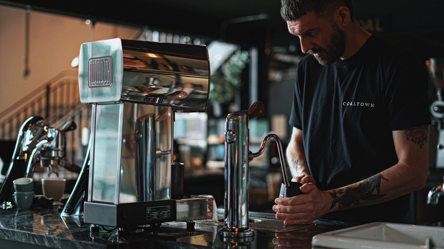 Barista Head Role Espresso Bar CafeCoffee