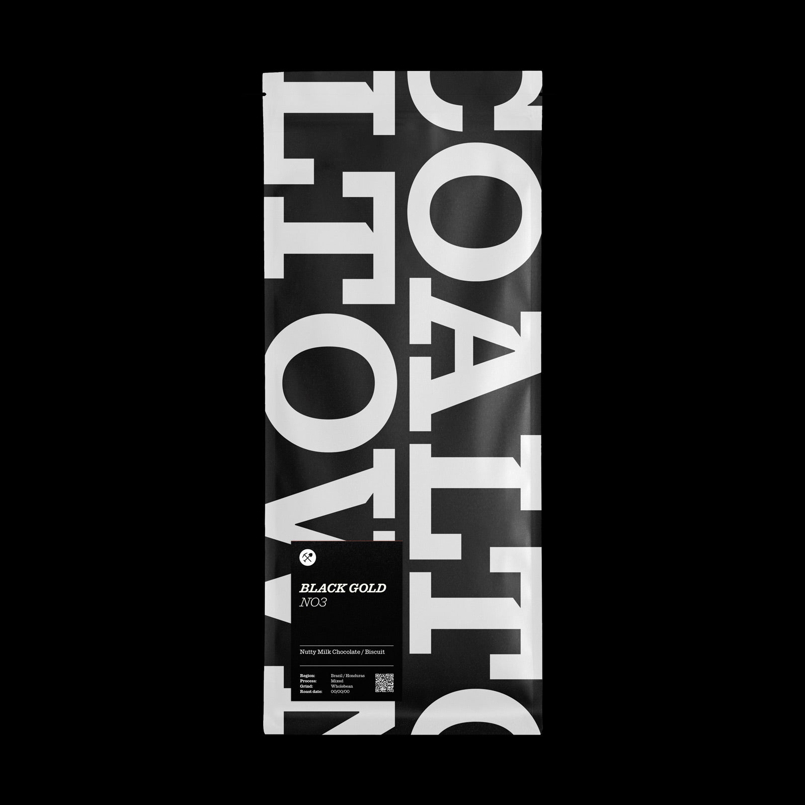 Black Gold No.3 House Coffee 1 Kilo Bag Specialty Coffee Nutty Milk Chocolate Biscuit Brazil Honduras Beans