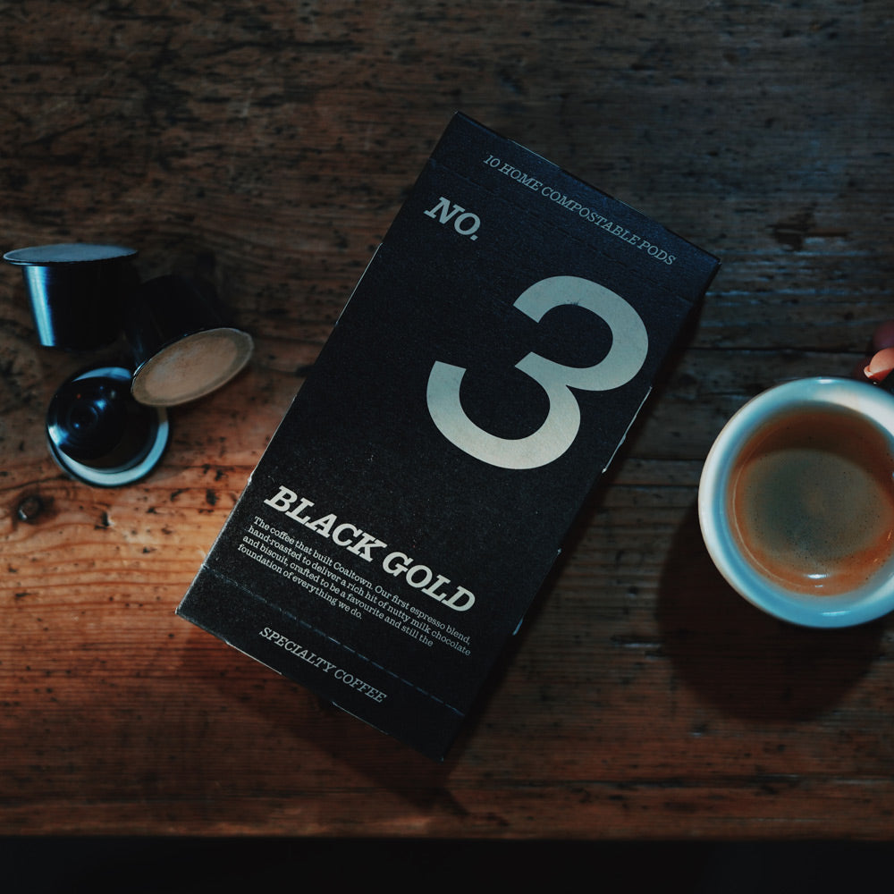 Black Gold Pods Speciality Coffee Nespresso Compatible Pods Espresso