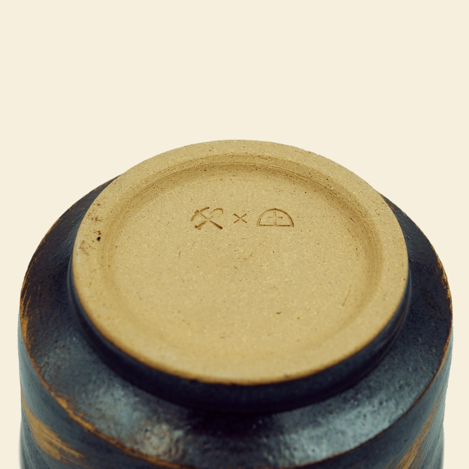 Coaltown Ceramic Cups 300ml Mug Handmade Coffee Tea Pembrey Pottery Collaboration