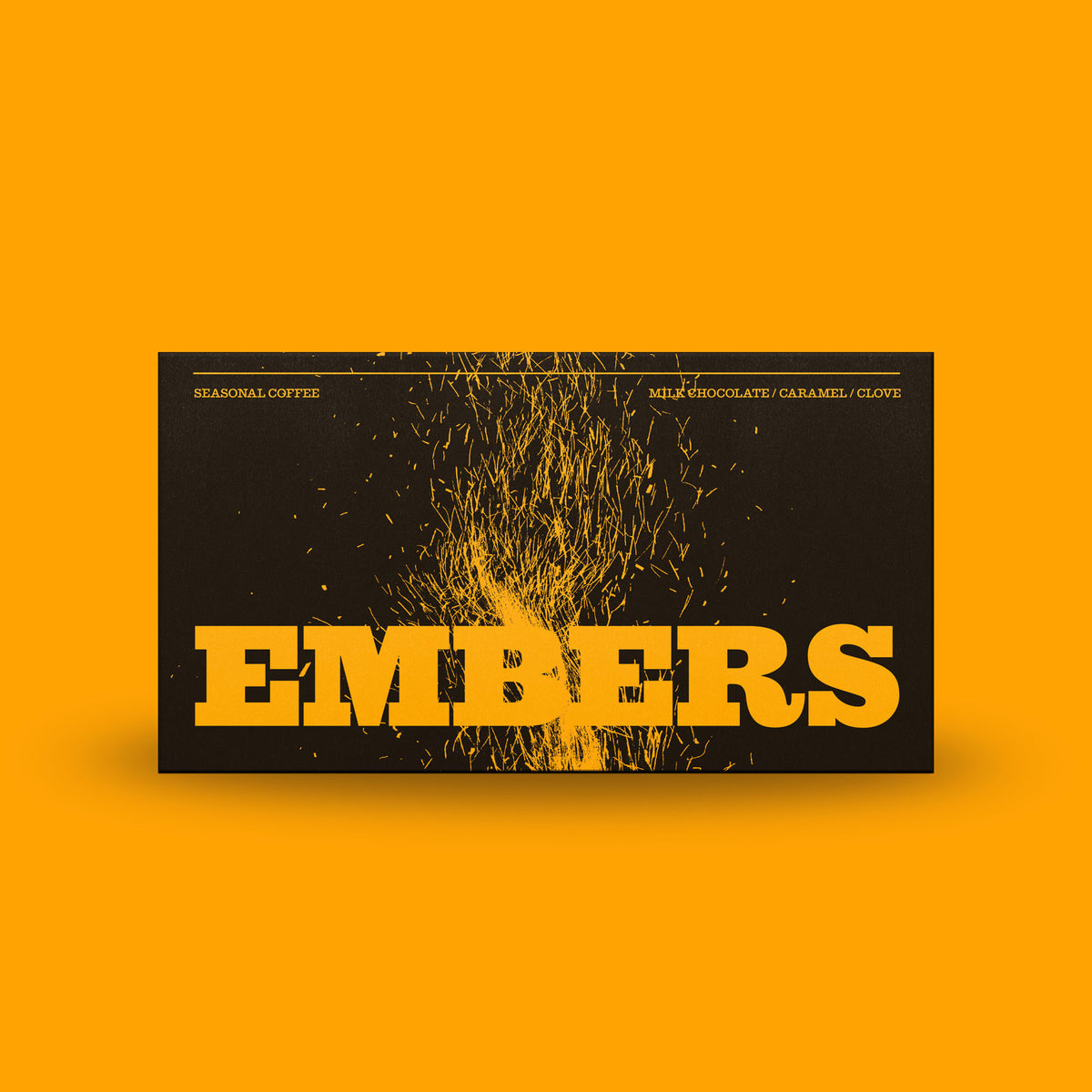 Embers Seasonal Coffee 200g Box Autumn Indian Coffee Milk Chocolate Caramel Clove Omni Roast 
