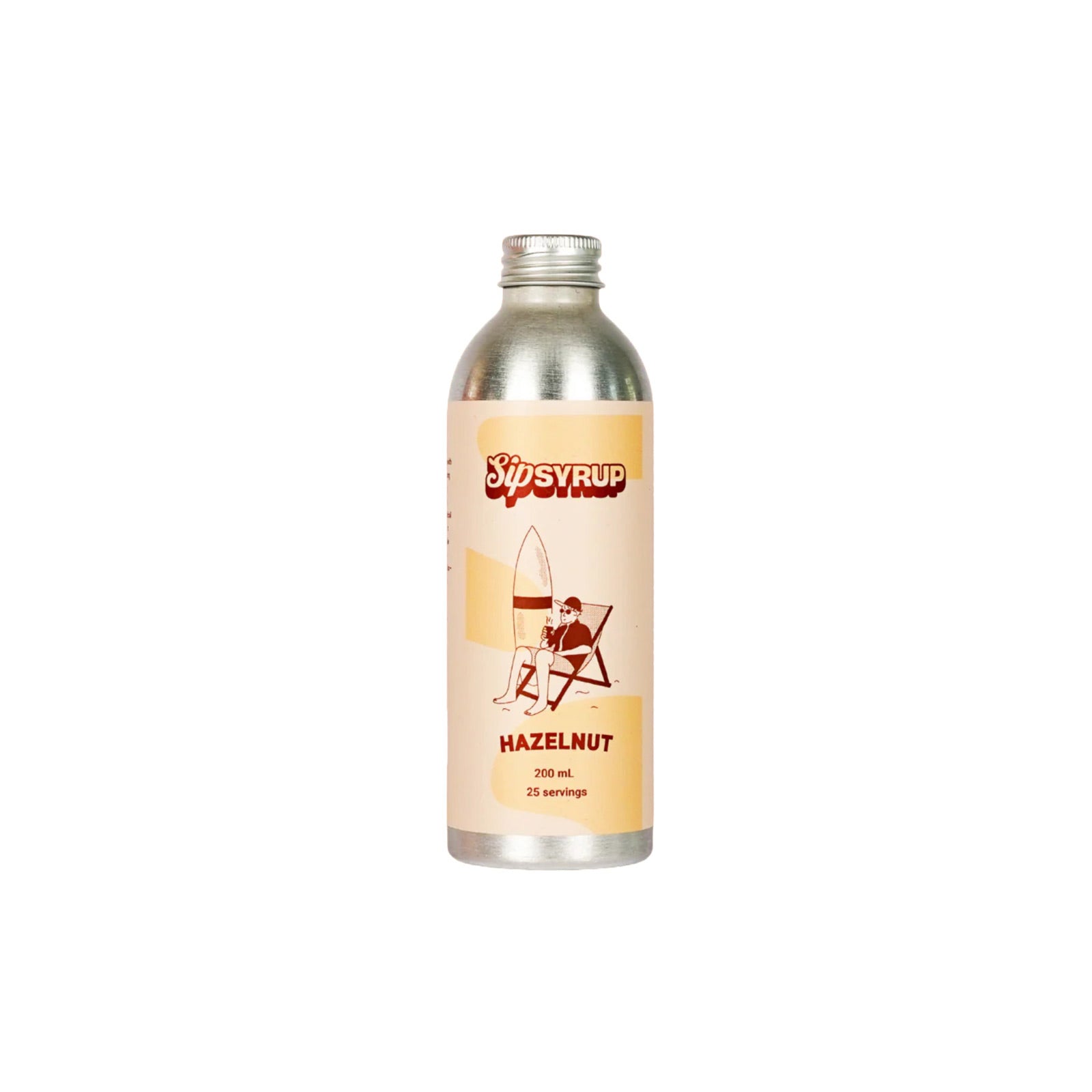 Hazelnut Syrup Natural 200ml Sip Syrup Welsh Syrup 