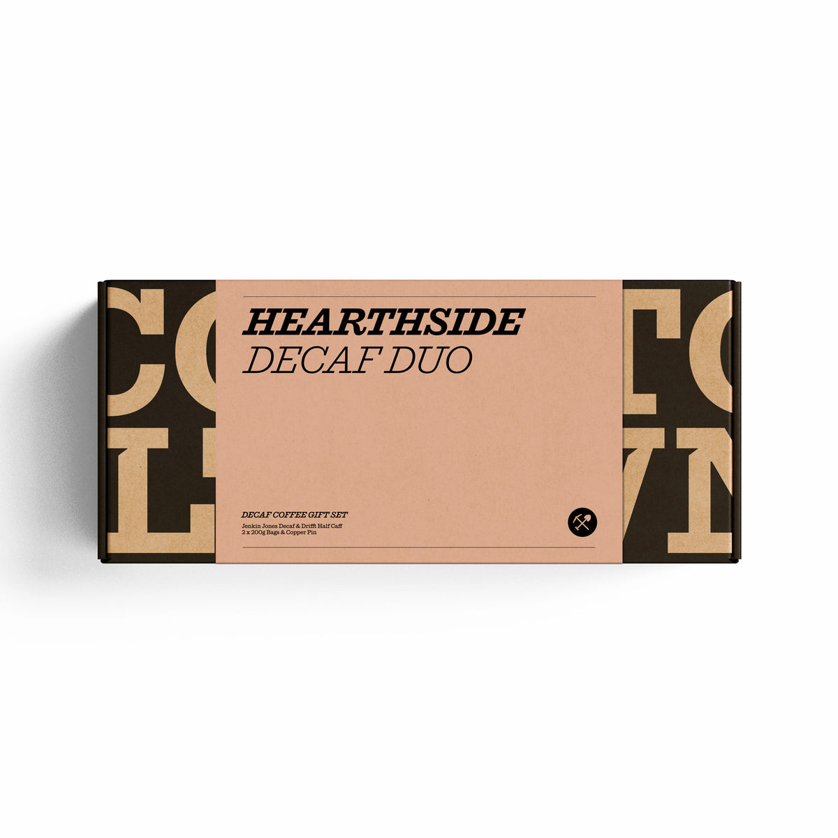 Hearthside Decaf Duo Gift Side Jenkin Jones No.5 Drifft No.6 Coffee 