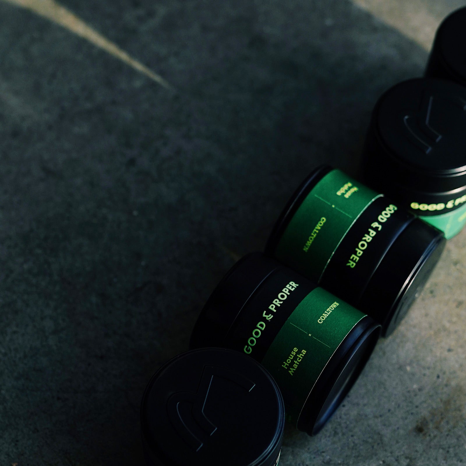 House Matcha Coaltown Good & Proper 30g Black Tin Collaboration