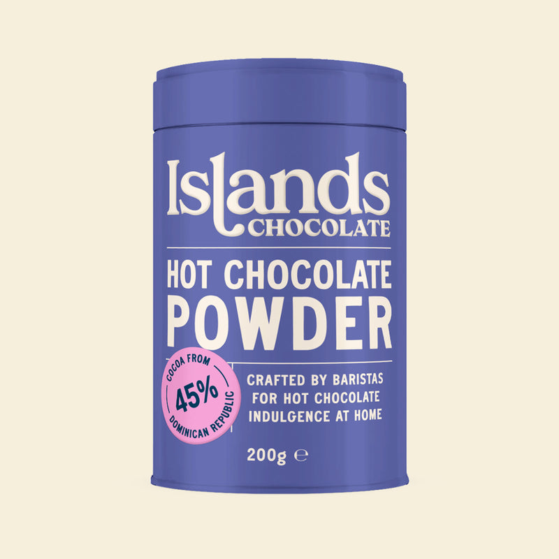 Islands 45% Hot Chocolate Powder 200g Tin