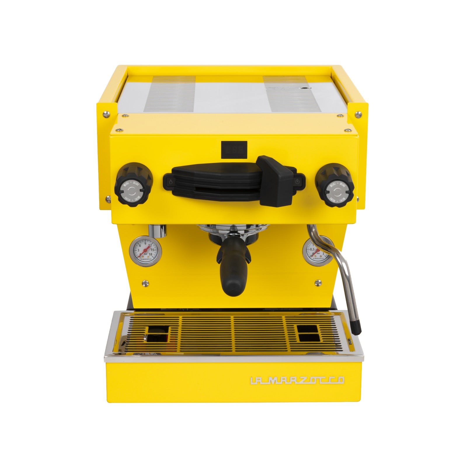 Linea Mini Yellow Home Set Up Coffee Machine