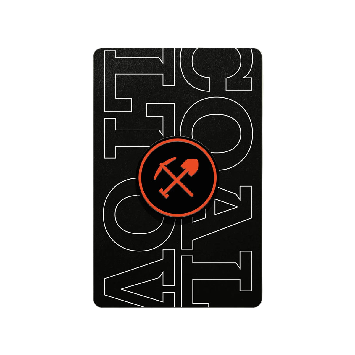 Coaltown Coffee Enamel Pin Purpose Orange