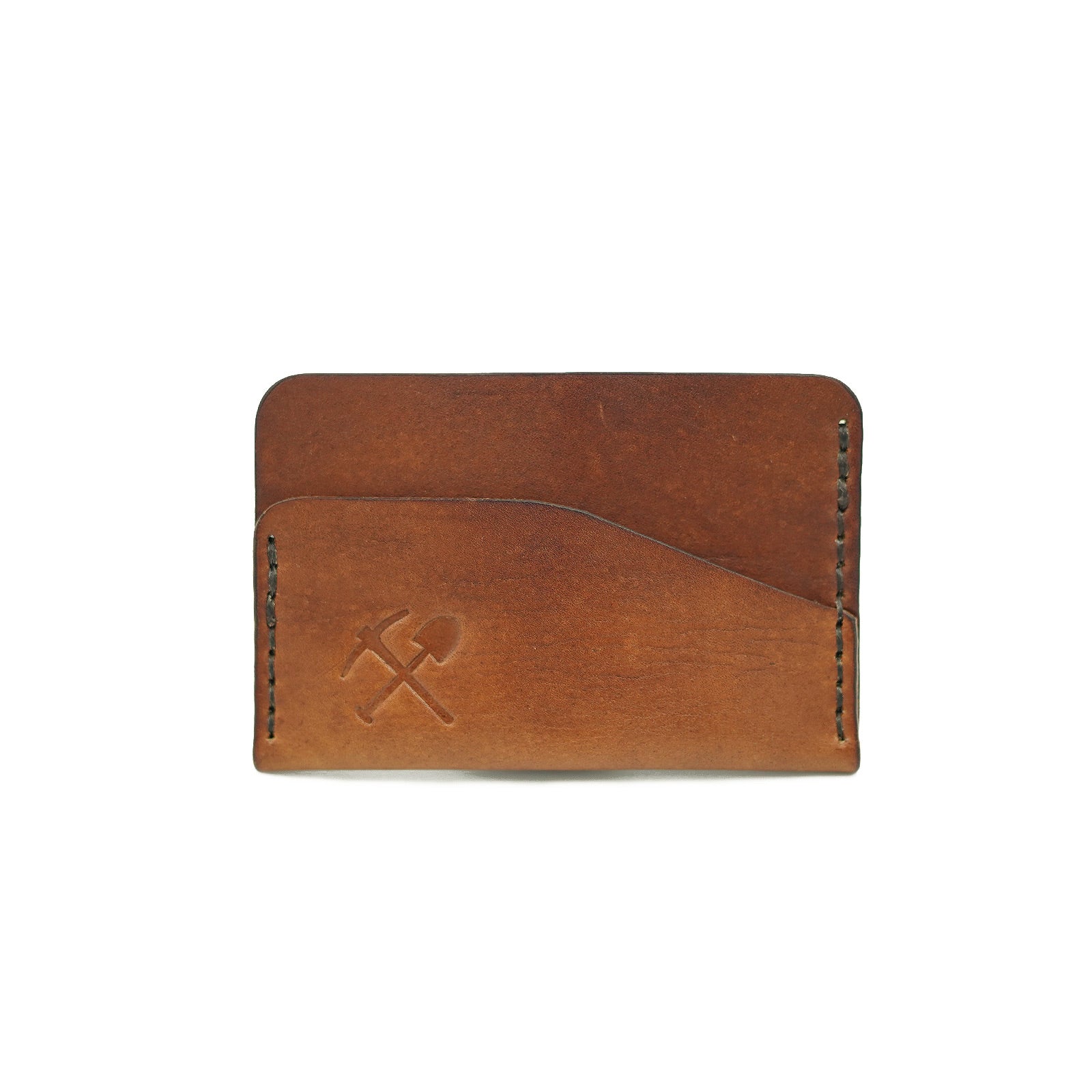 Rural Kind X Coaltown Card Wallet Dark Brown Leather