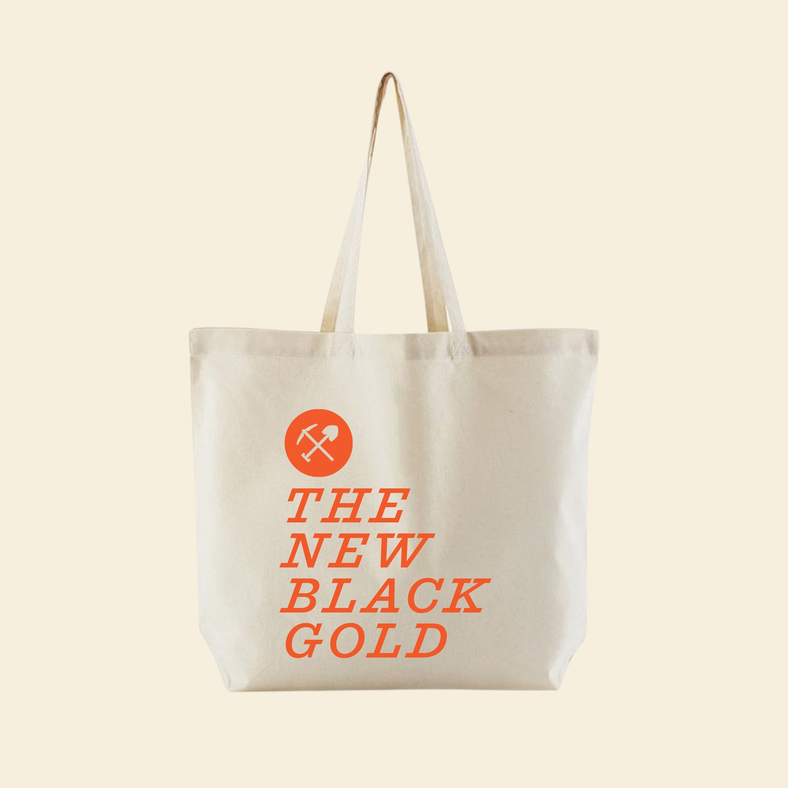 The New Black Gold Tote Pick And Shovel New Brand