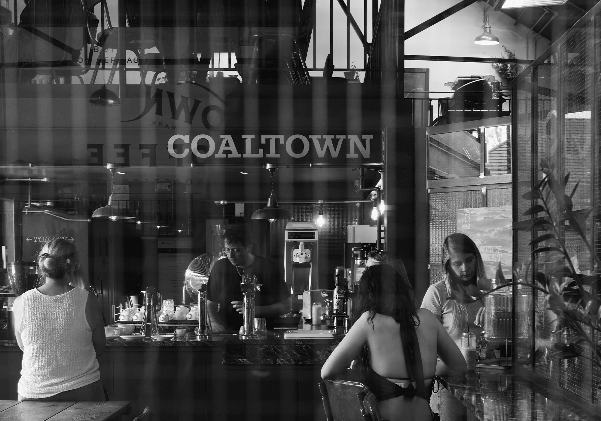 coaltown coffee espresso bar site in ammanford serving coffee, roasting coffee in view and main hq site and offices too 