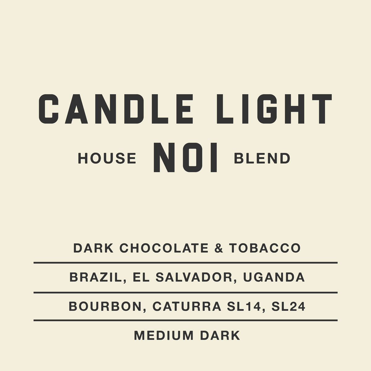 Candle-Light-No1-House-Blend-Coffee Subscription